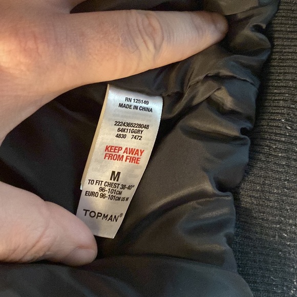 Topman Varcity Jacket w A badge - Picture 4 of 4